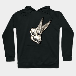 Dinosaur Skull Mono Hoodie